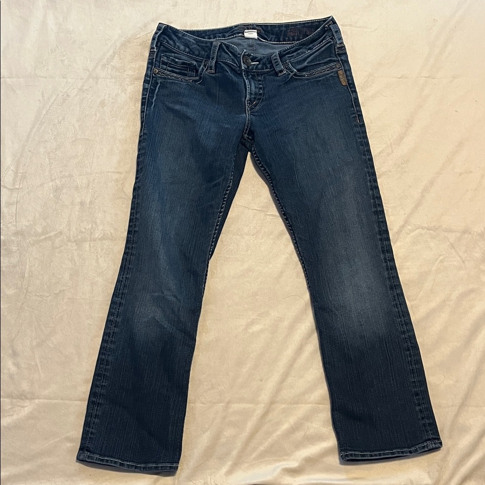 Silver Jeans Santorini Western Women's Dark Blue Jeans